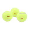3Pcs Training Tennis Balls 2.6in Chemical Fiber Silicone Accurate Portable