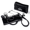 Primacare DS-9181-BK Professional Aneroid Sphygmomanometer and Sprague Rappaport Stethoscope, Manual