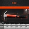 Claw Hammer Nail Hammer Tool Multifunctional Angle Hammer with Plastic