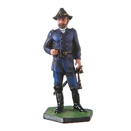 Tin Soldier USA Civil war Northerners General George Meade Hand Painted Metal Sculpture Miniature Figurine 54mm #5.58