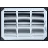 Fits 18x12 Duct Opening Stamped Steel Return Air Grille Vent