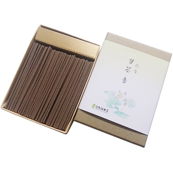 Awaji Baikaundo Incense, Mini Incense, Agarwood Sweet Tea Incense, 1.9 oz (55 g) #46