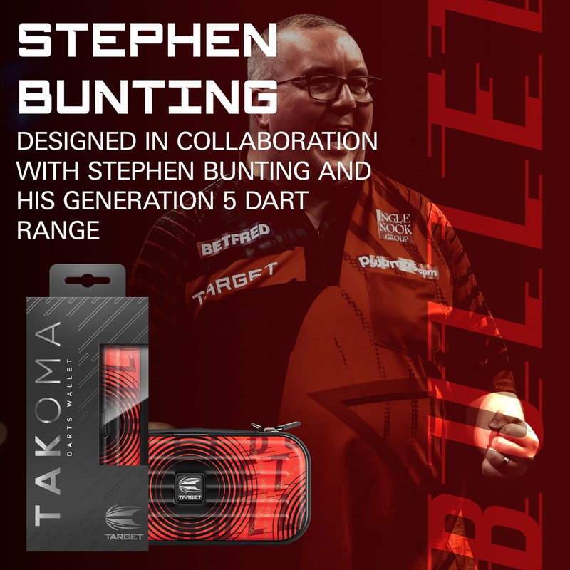 TARGET Darts Stephen Bunting Takoma Dart Wallet | Darts Storage