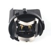 PA Products 2pcs Headlight Bulb Holder Adapter Sockets for VW