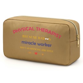 Jielahua Physical Therapy Gifts Makeup Bag Appreciation Gifts for Physical Gifts for Physical Therapy Month Therapists Makeup bag Physical Therapist Gifts for Women Christmas Graduation Gifts