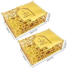 Ramadan Tray Eid Mubarak Serving Tray Hollow Acrylic Mirror Tray Fruit Plate Tableware Dessert Star Platters Candy Dish Storage Container DIY Display Holder Ramadan Islam Kareem Party Decor