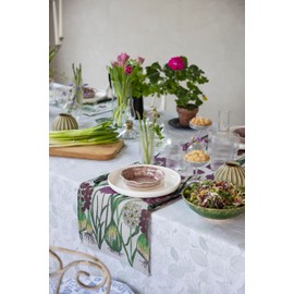 Ekelund Weavers - Allium -100% Organic Cotton Table Runner - @14 x 47 inches, A1829