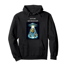 Achtung Absturzgefahr Men's Day Pullover Hoodie