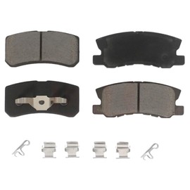 Stirling 4PCs Rear Brake Ceramic Pads kit for Dodge Caliber 2008 2009 Turbo| Proforce D868