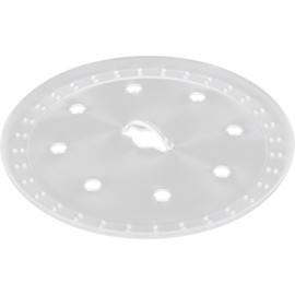 Wahei Freiz RE-7521 See Through Cooking Quality, Transparent, Drop Lid, M, Pot 7.9 inches (20 cm), Dishwasher Safe, Kitchen Assist