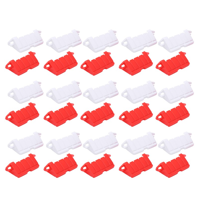 30Pcs RC Roadblocks Plastic Universal Drift Race Road Barriers Remote
