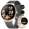 HIRREO Smart Watches for Women, 1.43" AMOLED Smartwatches, 100+ Sports