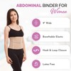 Gabrialla AB-309(W) Breathable Abdominal Support Binder 9" Wide With Two
