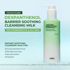 Jumiso D-panthenol Barrier Soothing Cleansing Milk - 300ml Todo Tipo De Piel Danoche                                                                  