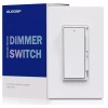 ELEGRP Slide Dimmer Rocker Switch 300W Dimmable LED / CFL