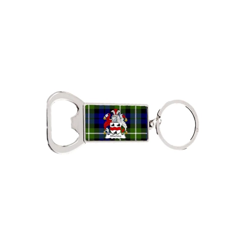 Scotland Scottish Allardice Coat of Arms Clan Rectangle Bottle Opener