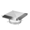 Draft King SS12U Round Bolt On Stainless Steel Single Flue
