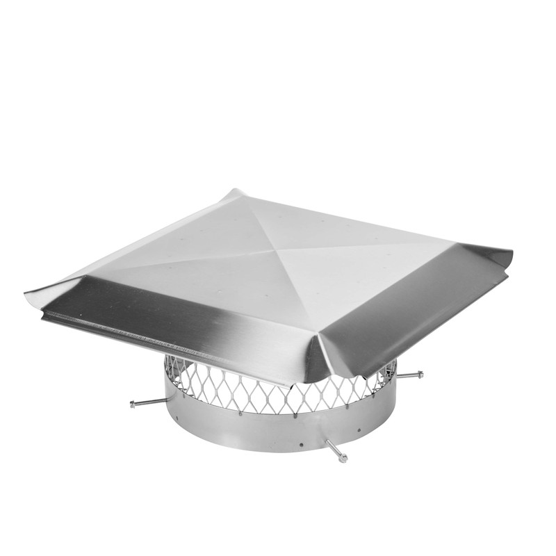 Draft King SS12U Round Bolt On Stainless Steel Single Flue