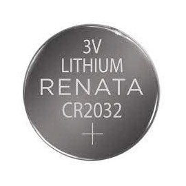 Renata - Un (1) reloj Renata Cr2032 de litio, llave, artilugio, batería de 3 V empaquetada en blíster - Top Quality
