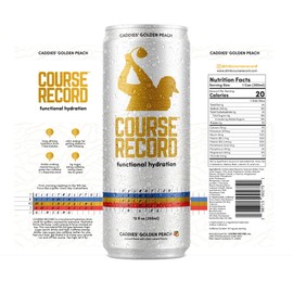 Functional Hydration Drink for Golfers – COURSE RECORD Variety Pack – Electrolytes, Calm Energy & Focus – Healthy Sports Drink – 12-Pack (12oz Cans) – Low Sugar, Low Caffeine