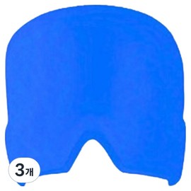 Neiola Hot & Cold Compress Mask Pack Blue Single-sided 230g, 3 Packs, 1 Pack / 네이올라 냉온찜질 마스크팩 블루 단면 230g, 3개, 1개입
