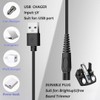 Musstad USB Charging Cable for Brightup,Ufree Beard Trimmer Hair Clippers