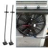 2 Sets Automotive Fan Mounting Kit Radiator Fan Zip Ties