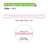 MECCANIXITY 24 Pcs Rubber Bands, 15 Inch Trash Can Large