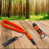 Bundle Survival Ferro Rod Fire Starter and Keychain Kit, Flint