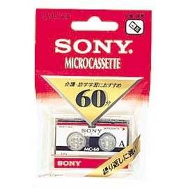 SONY MC-60B マイクロカセット