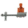 Masterpart Upper Top Basket Left Height Adjustment & Roller Wheels