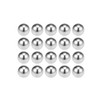 sourcing map 12mm Bearing Balls 304 Stainless Steel G100 Precision