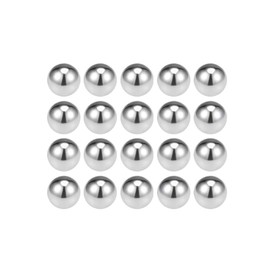 sourcing map 12mm Bearing Balls 304 Stainless Steel G100 Precision Balls 20pcs