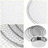 5-in-1 Garden Sieve Round 25 cm Stainless Steel Garden Sieve
