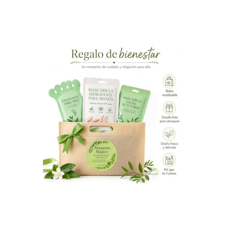 Genérico Kit Autocuidado Frescura Verde Cada Uno