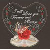 Glass Baron ~ Butterfly I Love You Always Figurine for