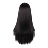 MapofBeauty 28 Inch/70cm Women Special Natural Long Straight Synthetic Wig