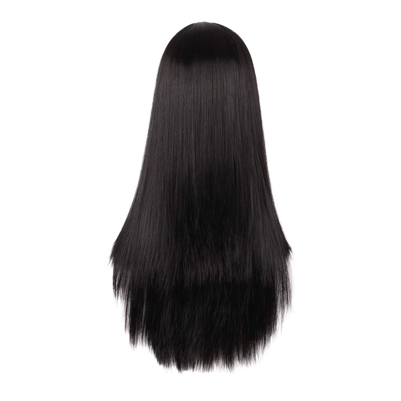 MapofBeauty 28 Inch/70cm Women Special Natural Long Straight Synthetic Wig