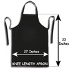 SHOEBOB Prick with a Fork Cooking Bib Black Apron -