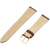 Hadley-Roma Men's MSM701RB-170 17mm Brown Genuine Lizard Leather Watch Strap