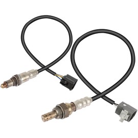 QIJIAUTO O2 Oxygen Sensor Compatible for Mazda 6 2009 2010 2011 2012 2013, 2.5L, Upstream and Downstream, 2-PC Set, Replace# L509188G1A, L509188G1B