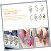 Mikinona Retro Style 7pc Snake Nail Gems Dazzling Nail Gems