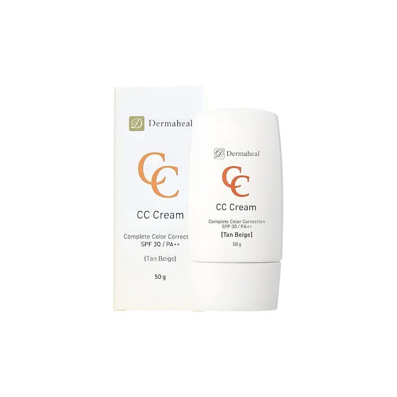 Protector Solar Cc Cream Tan Beige Dermaheal