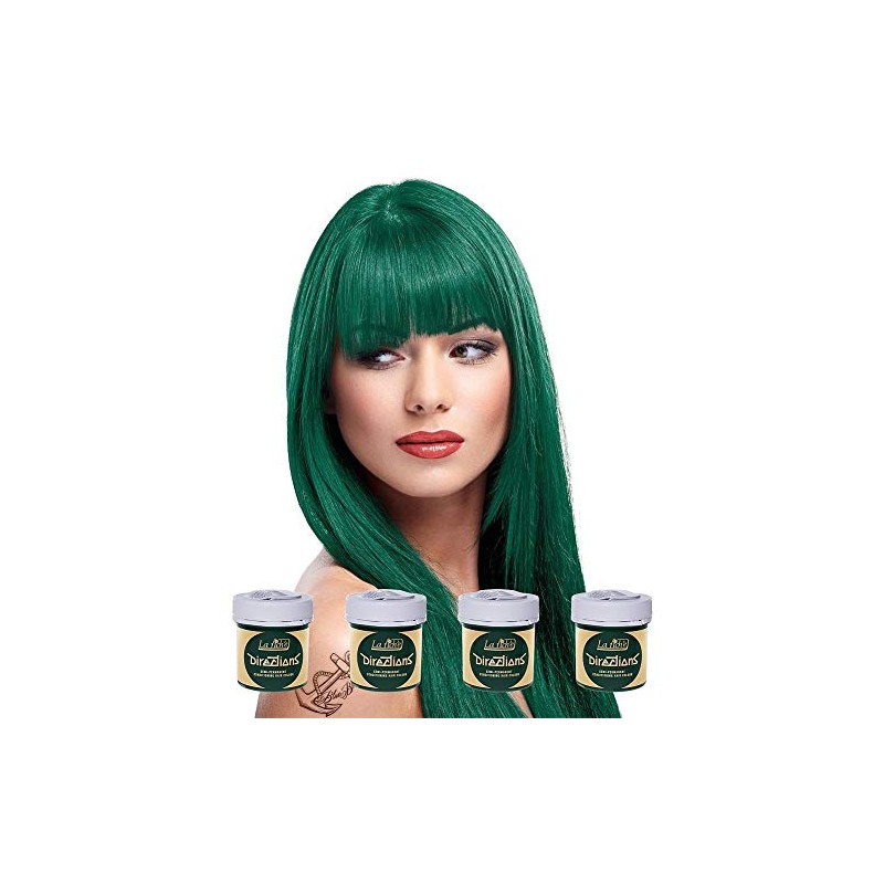 4 x La Riche Directions Semi-Perm Hair Colour,4X 88ml, Alpine