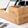 Navaris Bamboo Storage Box Set of 2 - 2 x