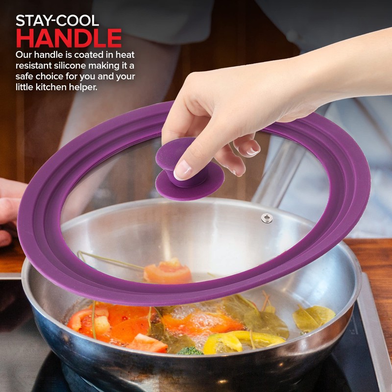 Modern Innovations Universal Lids (Set of 2) Fits 7 to