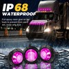 50 Pcs Trailer Side Marker 3/4 Round Led Light 12v