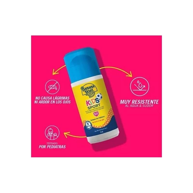 Banana Boat Protector Solar Roll On Banana Boat Kids Sport