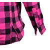STOCKODEA Women’s Motorcycle Flannel Shirt – CE Armored Cotton Plaid