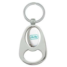 GRAPHICS & MORE SeaRay Oval Hold Keychain Chrome Metal Spinning Oval Bottle Opener